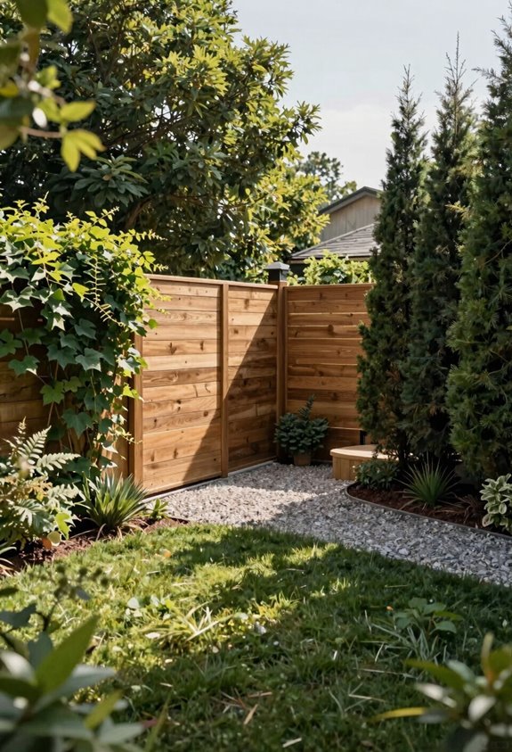 vertical vs horizontal fence boards shape light and privacy