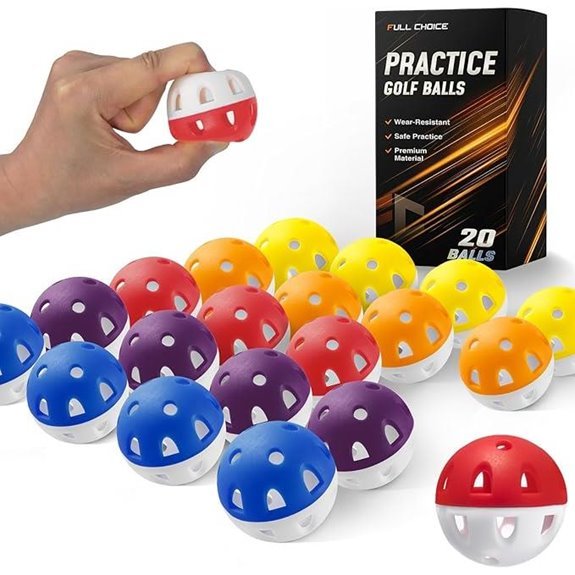 10 Best Backyard Practice Golf Balls for 2026 2 Wear-Resistant Practice Golf Balls (20 Pack)