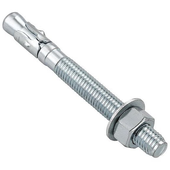 7 Best Concrete Anchors for Gazebos in 2026 2 Wensilon 3/8x4 Zinc Wedge Anchors for Concrete (10-Pack)