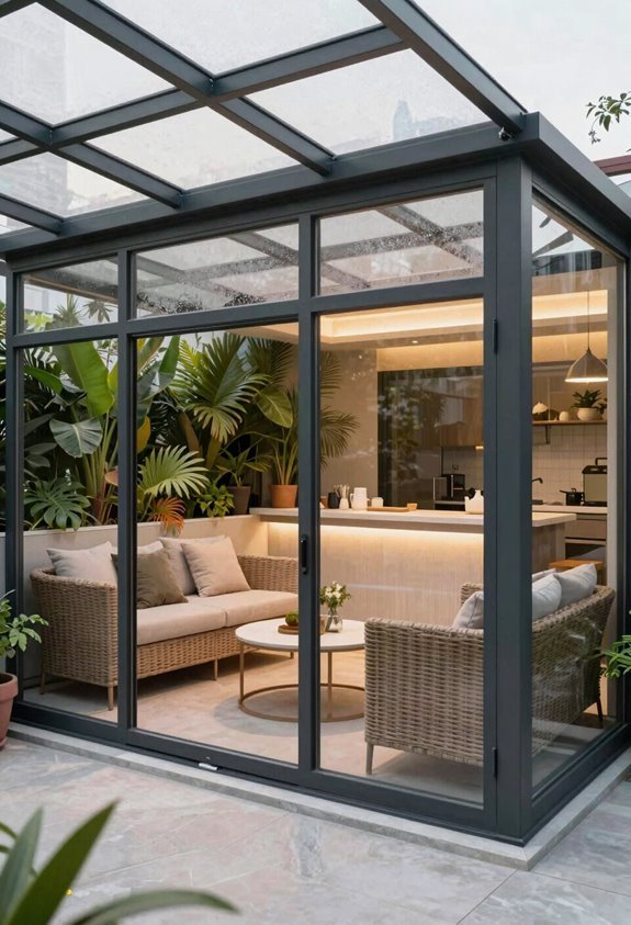 5 Best Ideas for Enclosing a Patio for Year Round Use 5 year round climate controlled patio enclosure