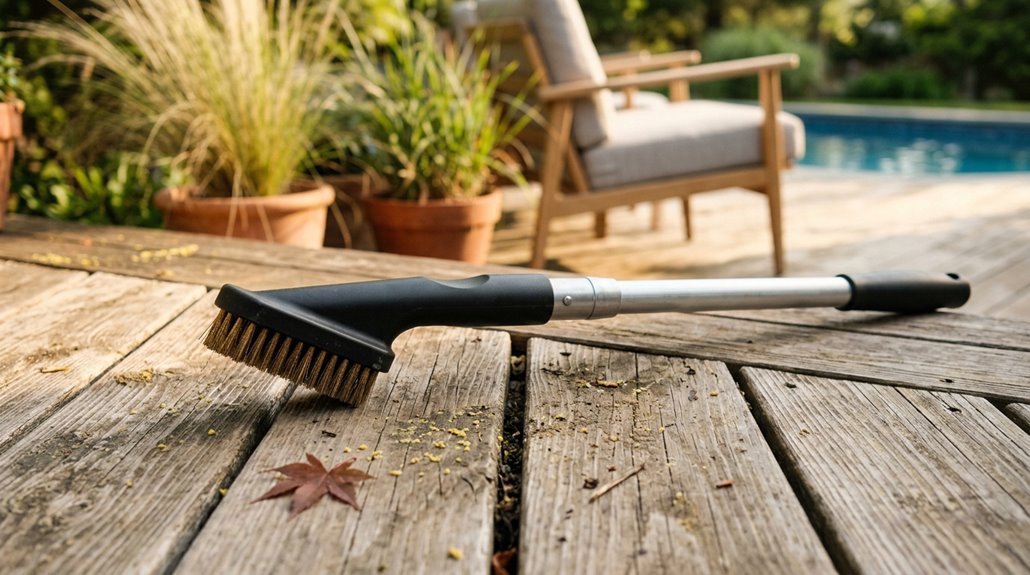 best tools for deck debris