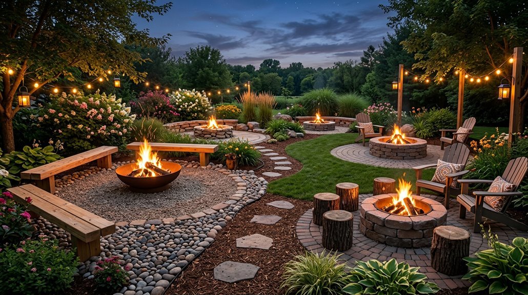 budget friendly backyard fire pit ideas