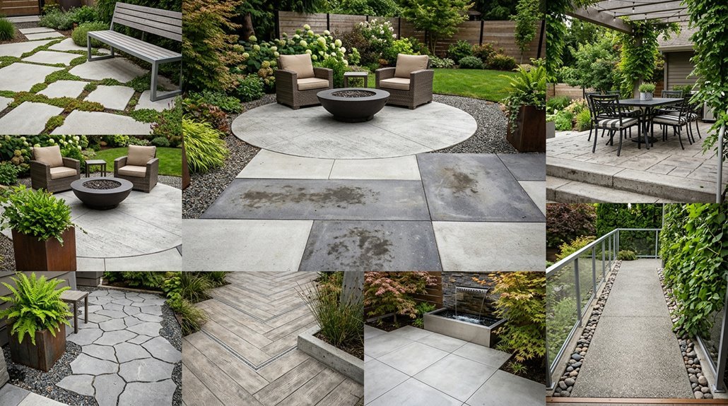 budget friendly concrete patio ideas that look expensive