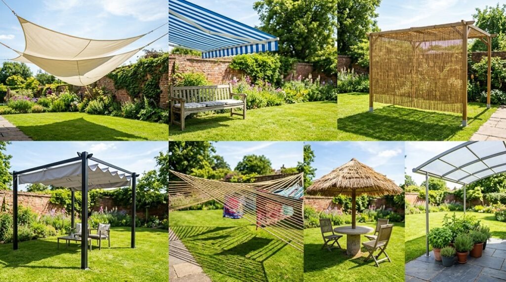 diy backyard shade ideas for instant relief