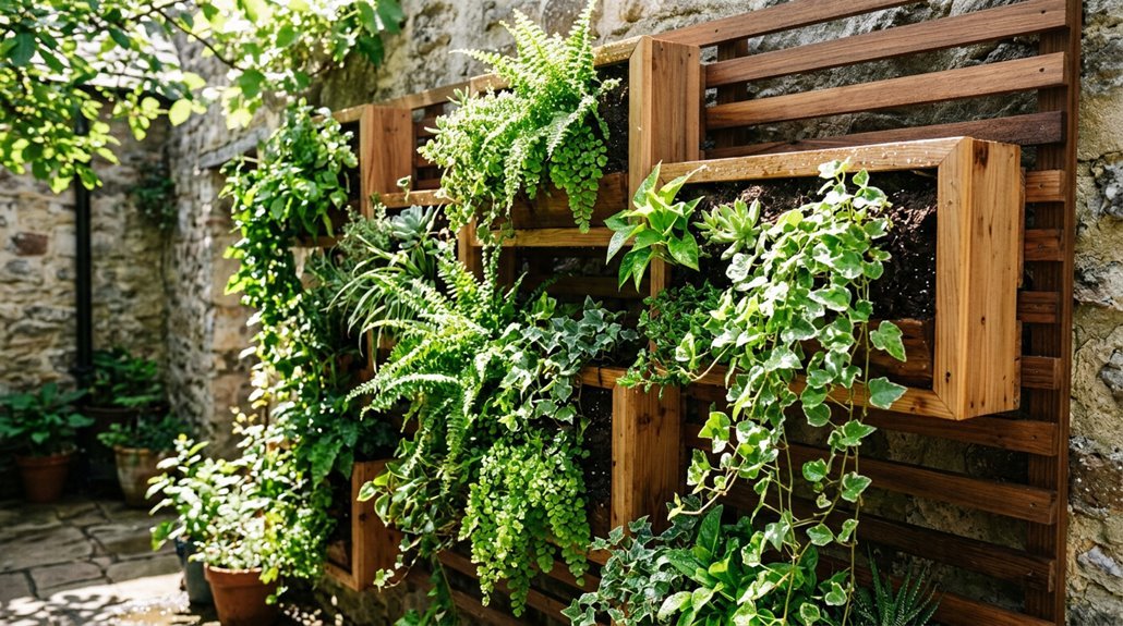 diy outdoor living wall installation guide