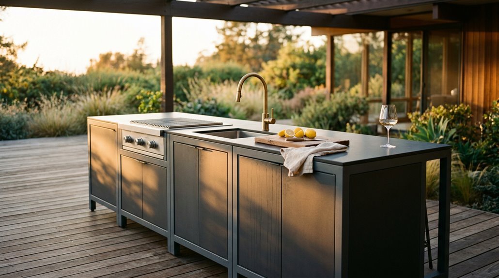 five best new age outdoor kitchens