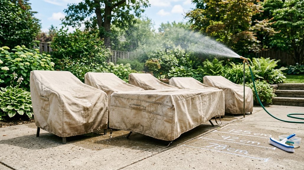 outdoor furniture cover cleaning guide