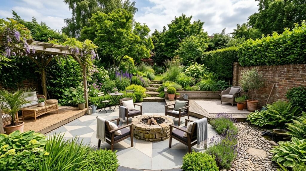 outdoor space alternative decking options