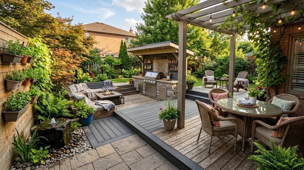 seven deck and patio ideas to maximize space