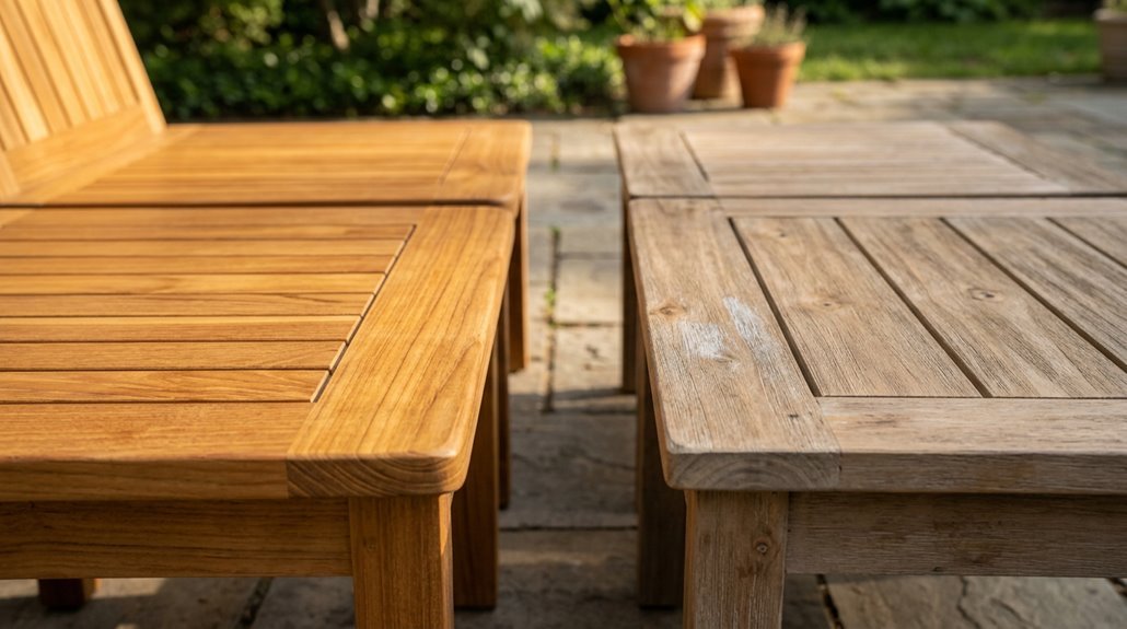 teak eucalyptus patio differences