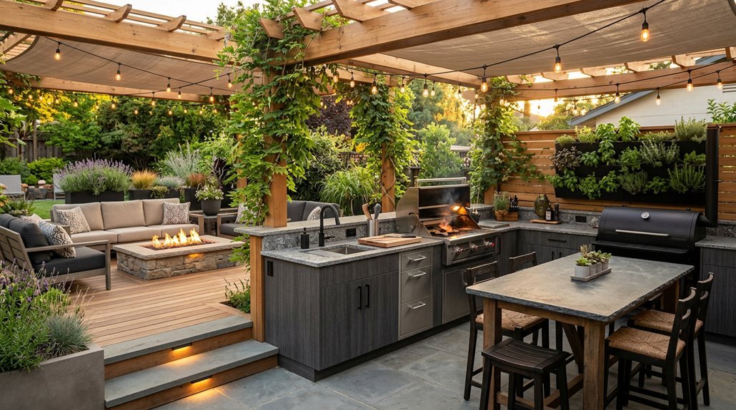 ten backyard bbq area concepts